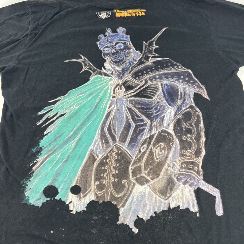 Three Floyds Brewing Dark Lord Day MMXIV Black T Shirt‎ Double Sided Print SZ XL